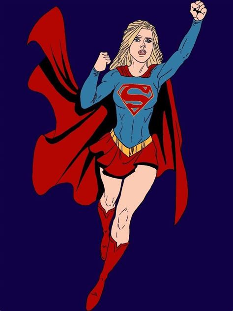 Artwork Supergirl Drawing I Just Finished Rdccomics