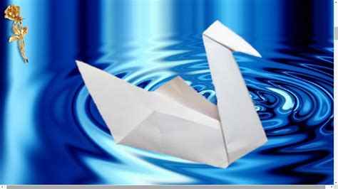 Origami Facile 🦢 Cygne ️ Youtube