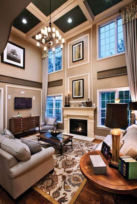 Decoomo Trends Home Decoration Ideas High Ceiling Living Room