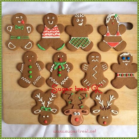 Funny Gingerbread Man And Reindeer Cookies Gingerbread Cookies