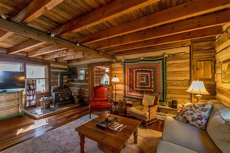 This home is mostly underground and has one room that is perfect for a storm shelter. A Civil War-Era Log Home For Sale in West Virginia