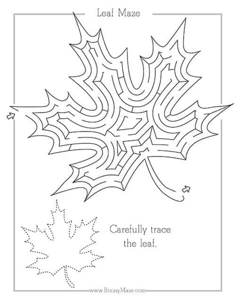 Fall And Thanksgiving Mazes Superstar Worksheets