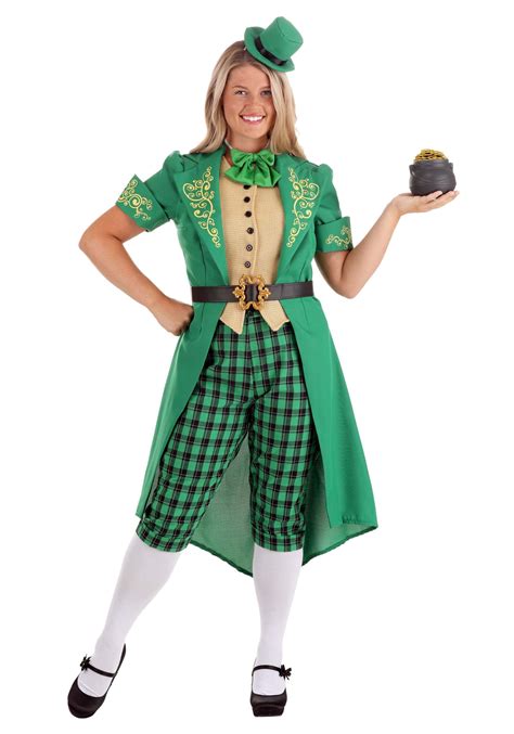 Charming Leprechaun Womens Costume St Patricks Day Costumes