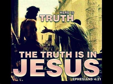 The Truth Is In Jesus Jesus Scripture Cards Scripture