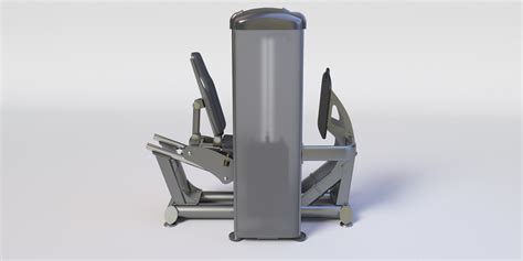 Fuse Xl Leg Press 3d Model By Jk3dstudio