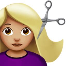 Maybe you would like to learn more about one of these? Woman Getting Haircut: Medium-Light Skin Tone Emoji (U+ ...
