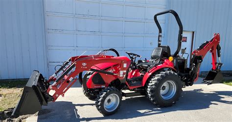Tym T264 Hst Sub Compact Tractor With Backhoe