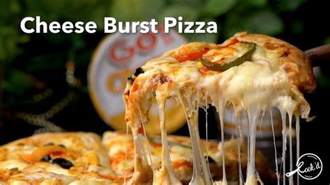 Cheese Burst Pizza Recipe How To Make Cheese Burst Pizza Homemade