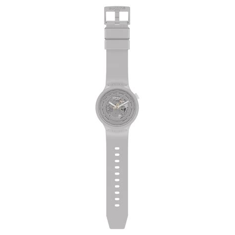 Swatch Big Bold Bioceramic C Grey Orologio Unisex Quadrante