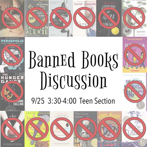 Banned Books Discussion | The Field Library