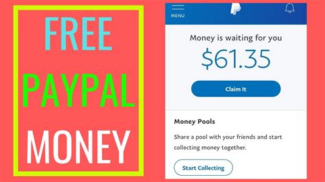 How To Get Free Paypal Money 2020 Earn 0 53 EVERY 57 Seconds YouTube