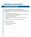 FREE 36+ Introduction Speech Samples in PDF