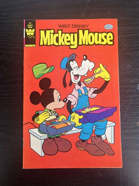1980 Whitman Walt Disney Mickey Mouse Comic Book 207 Ebay