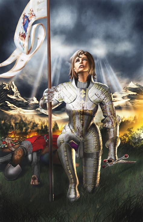 Joan Of Arc By Wes James On Deviantart
