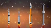 Cohetes espaciales: ¿cómo se perfilan los más grandes? - YouTube