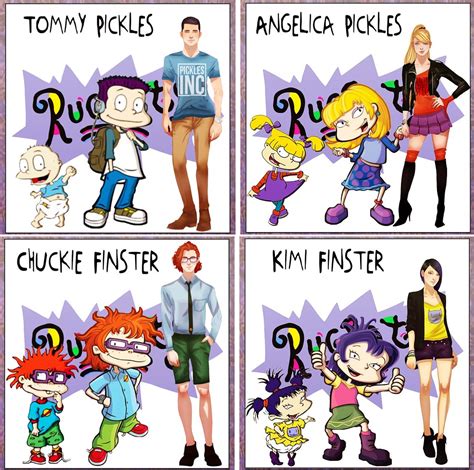 21 Cartoons Of Your Childhood All Grown Up