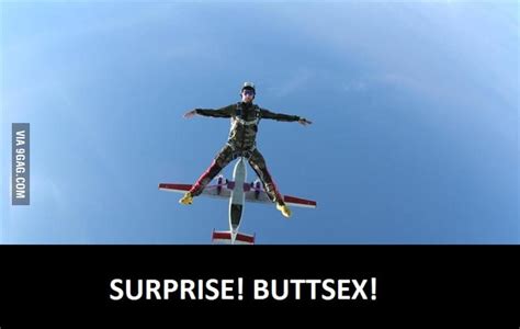 Surprise Buttsex Gag