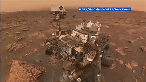 Nasas Curiosity Rover Takes Selfie During Massive Mars Dust Storm