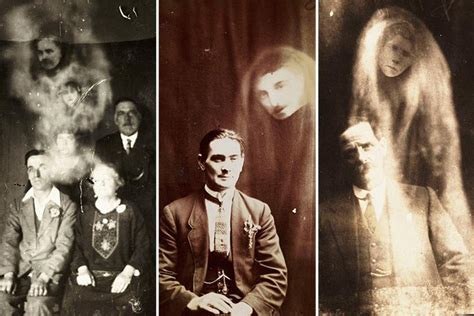 These Chilling Black And White Photos Show Ghostly Figures Caught On