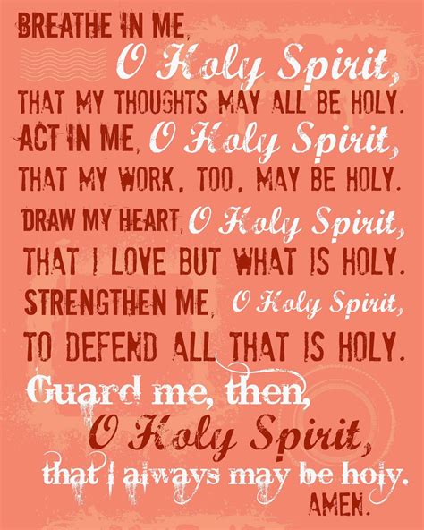 Holy Spirit Catholic Quotes Quotesgram