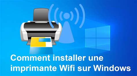 Retrouvez pas à pas comment connexion usb et réseau sans fil gratuit français. Comment installer une imprimante Wifi sur Windows 7 ou 10 ...