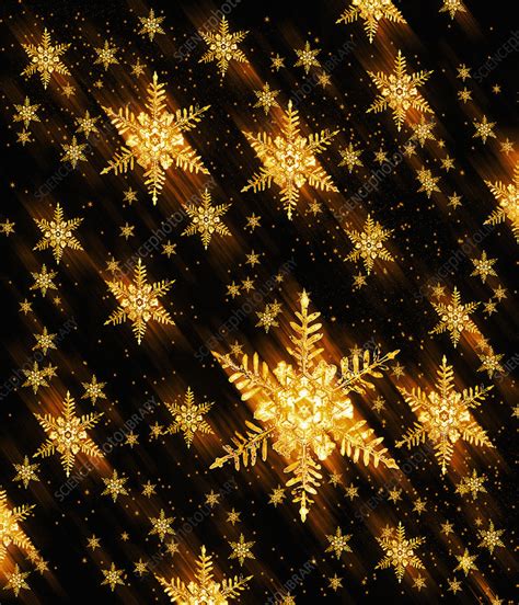 Snowflakes Stock Image E1270348 Science Photo Library