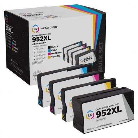 Great savings & free delivery / collection on many items. HP 952XL Ink Cartridge Set - Lower-Prices on Aftermarket ...