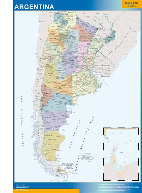Delimita tus opciones al comparar cientos de vuelos de las principales aerolíneas y agencias de viajes para encontrar la mejor oferta disponible. mapa argentina - Tienda Mapas Colombia