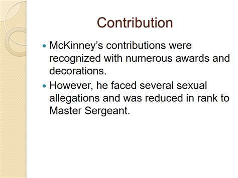 Gene C Mckinney Biography And His Leadership 947 Words