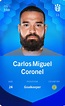 Carlos Miguel Coronel 2021-22 • Super Rare 7/10