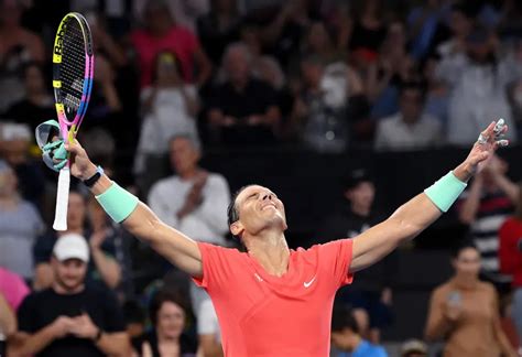 Rafael Nadal ha sido un día emocionante e importante Estoy muy contento