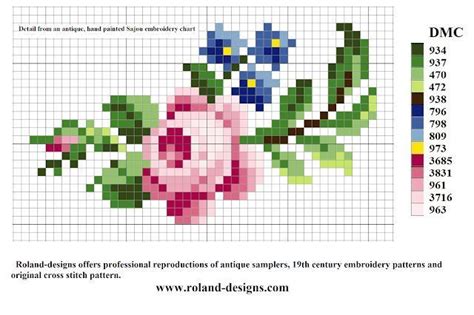 Enjoy these beautiful free cross stitch patterns, compliments of handmade adelaide! Fantastic Absolutely Free Cross Stitch flowers Suggestions Considering that For a nice and ...