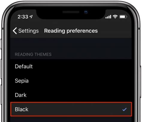 Wikipedia: how to enable Dark Mode & other themes on iPhone and iPad