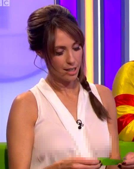 Alex Jones Suffers Live Tv Wardrobe Malfunction In See Through Top On