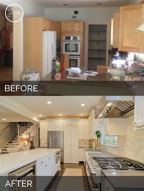 How to install a kitchen fitting kitchen cabinets, plinths and worktops. Ben & Ellen's Kitchen Before & After Pictures | Kitchen remodel small, Home remodeling ...