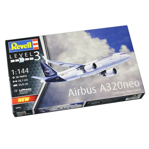 Airbus A320 Neo Revell 1 144 Lufthansa New Livery No 03942 Toys