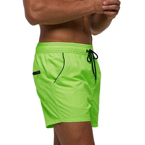 Swimsuits For Men Mens Slim Fit Quick Dry Beach Shorts With Zip