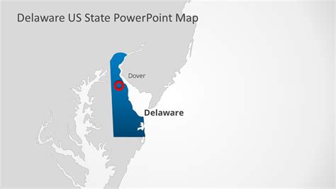 Delaware Us State Powerpoint Map Slidemodel