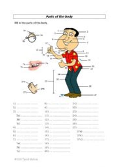 english teaching worksheets body parts