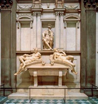 Michelangelo S Tomb Of Lorenzo De Medici Michelangelo Sculpture