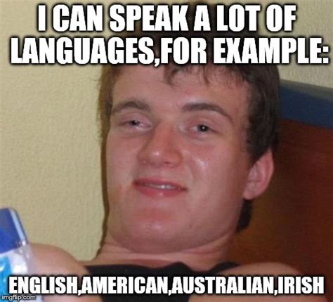 His Polyglot Skills Are Over 9000 Imgflip