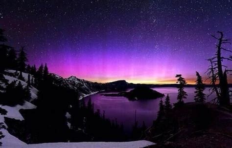 Photography Northern Lights Photography Northern Lights Crater Lake
