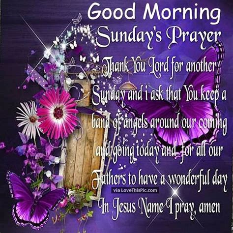 Good Morning Sunday Prayer Pictures Photos And Images