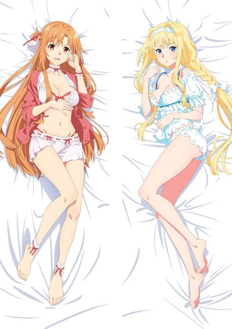 Asuna And Alice Sword Art Online Body Pillow Cover Dakimakura Australia