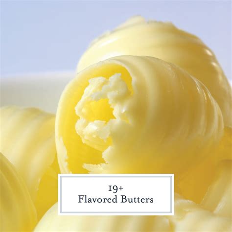 A Close Up Of Some Food With The Words 10 Flavored Butters