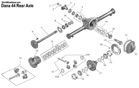 Ford Dana 44 Front Axle Rebuild