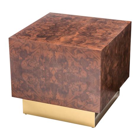 Milton Burl Wood Table, Small | Burled wood table, Burled wood furniture, Burled wood