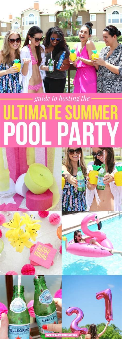 Some Adorable And Simple Summer Pool Party Ideas For Adults Great Read For Anyone Looking For
