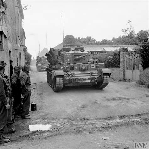 Cromwell Tanks Of 2nd Northamptonshire Yeomanry 11th Armoured Division