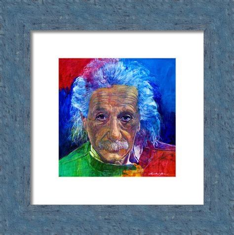 Albert Einstein Framed Print By David Lloyd Glover Framed Prints